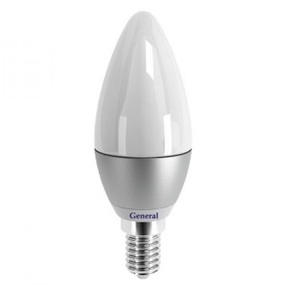 Лампа LED Свеча CF 7W 4500K E14 General 638000 оптом